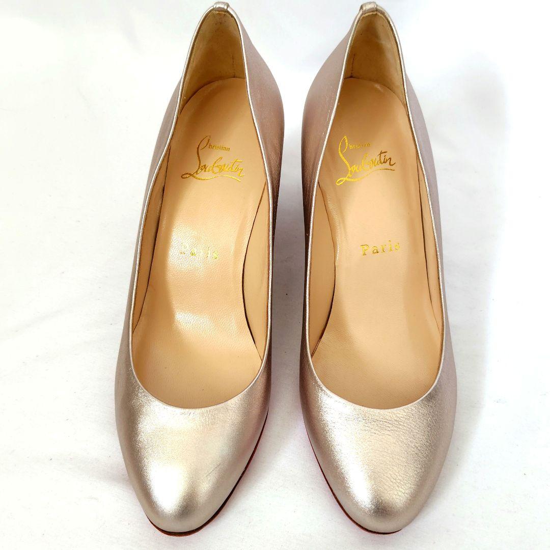 ✨️職人のリペア済✨️美品☆クリスチャンルブタン ウエッジソール パンプス