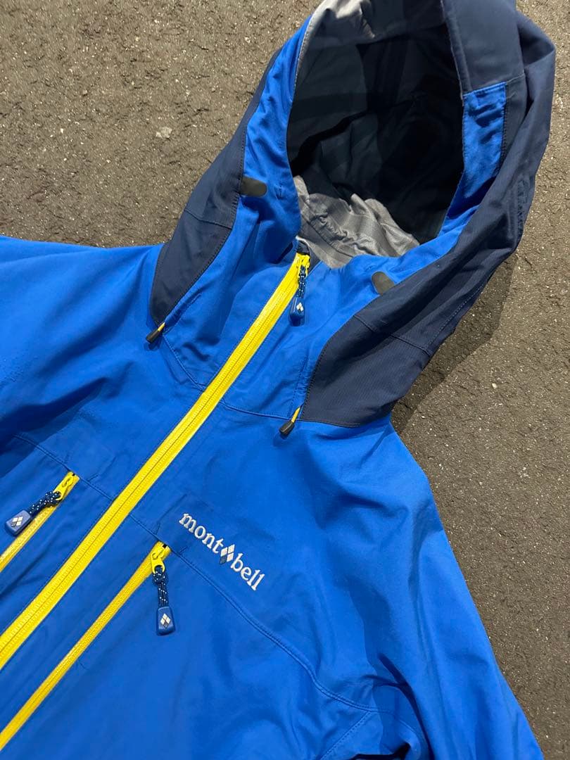 montbell tech shell jacket y2k ドローコード 短丈