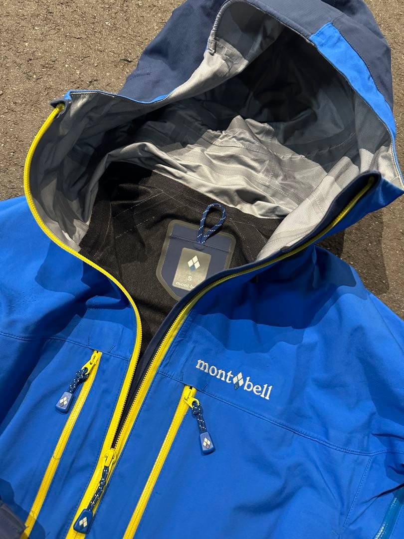 montbell tech shell jacket y2k ドローコード 短丈