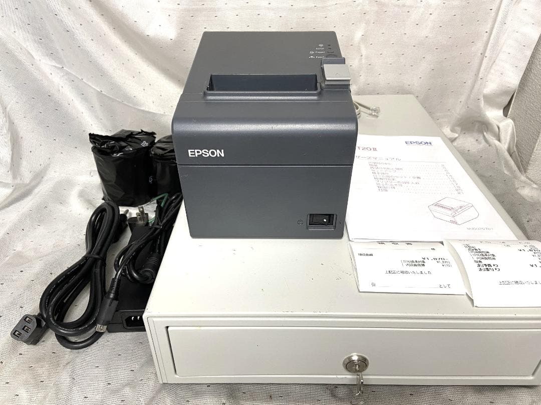 たっきい ■エプソン　サーマルプリンター＆ドロアー　TM-T20Ⅱ■エア