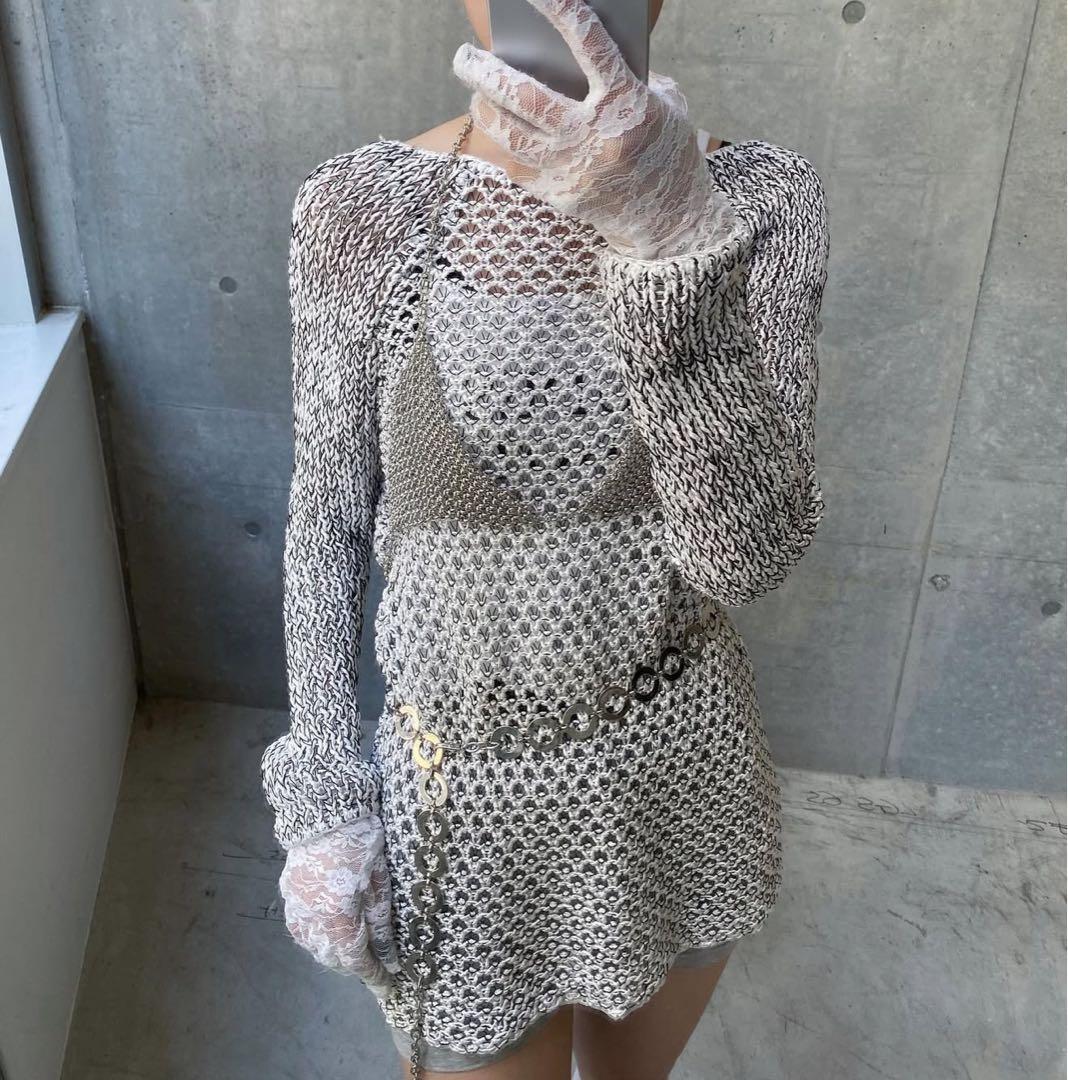 HELMUT LANG ニット & dich henderson チェーンブラ