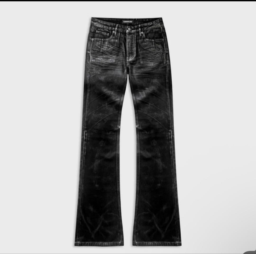 lamentist bootscut jeans コーティングデニム　xs