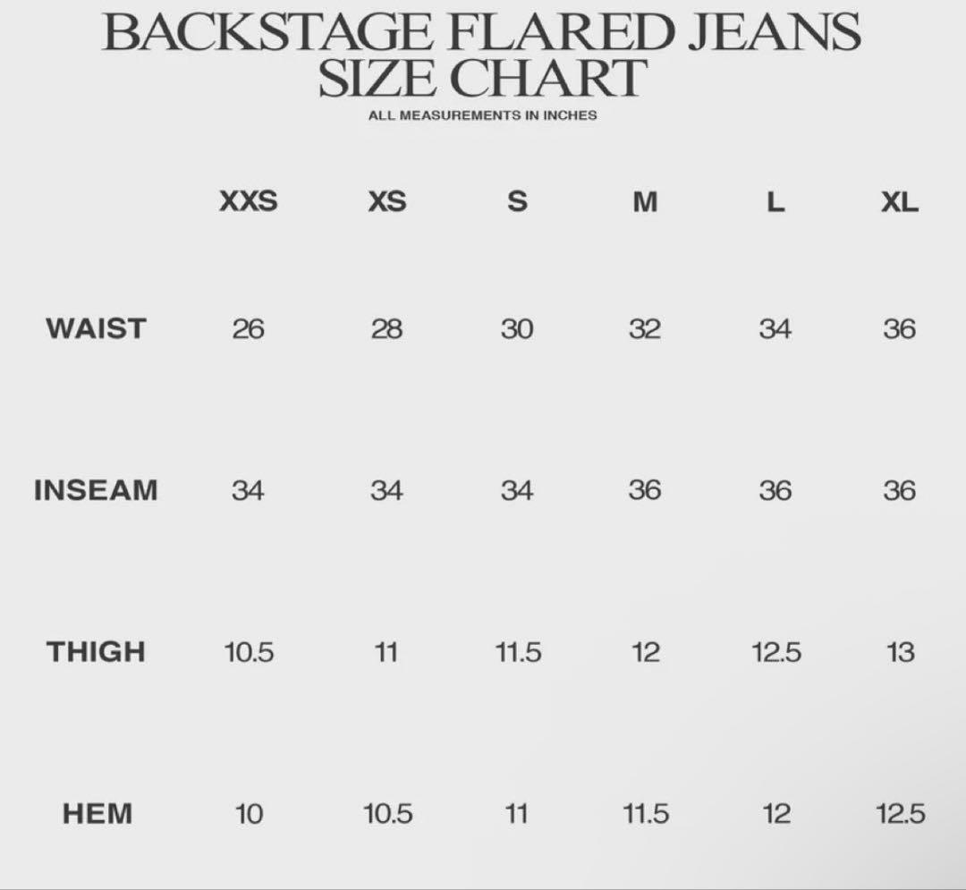 lamentist bootscut jeans コーティングデニム　xs