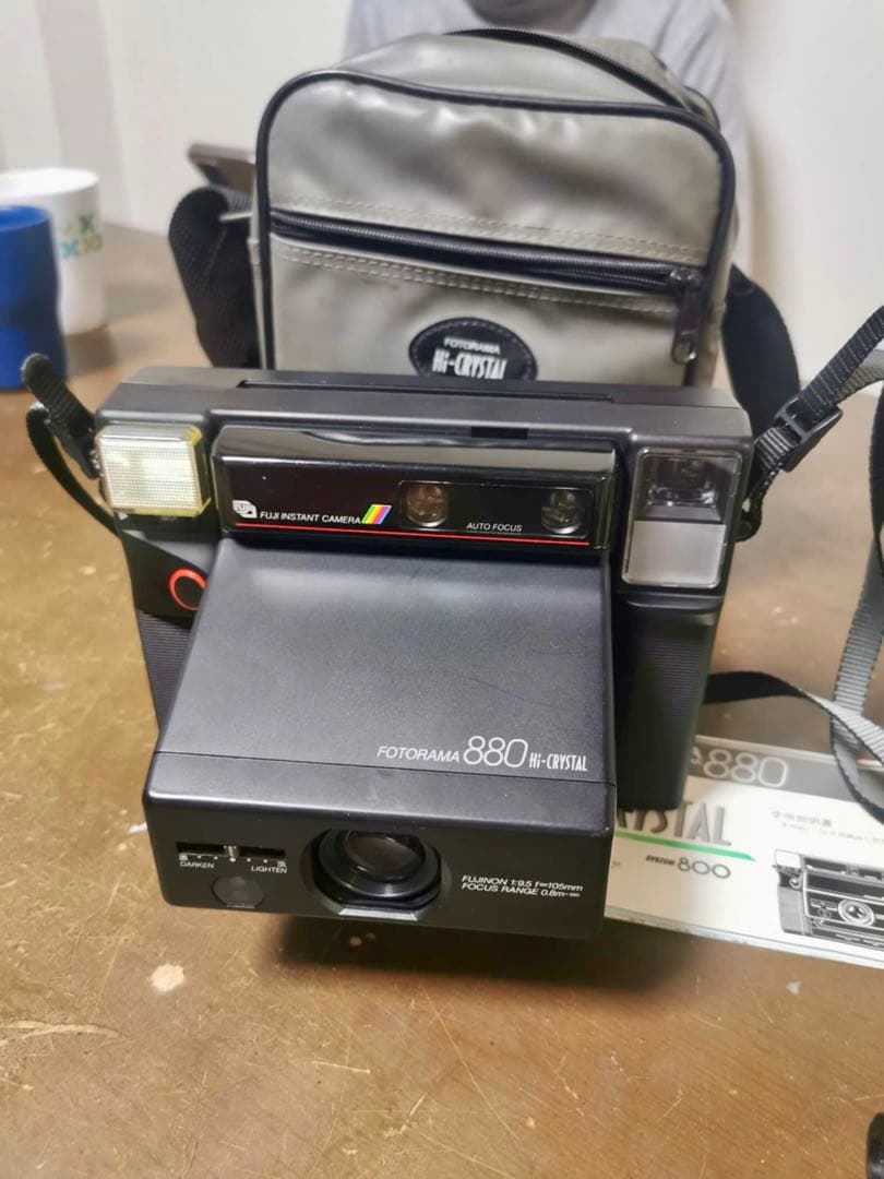 フジフィルム Fotorama 880 Hi-Crystal インスタントカメラ