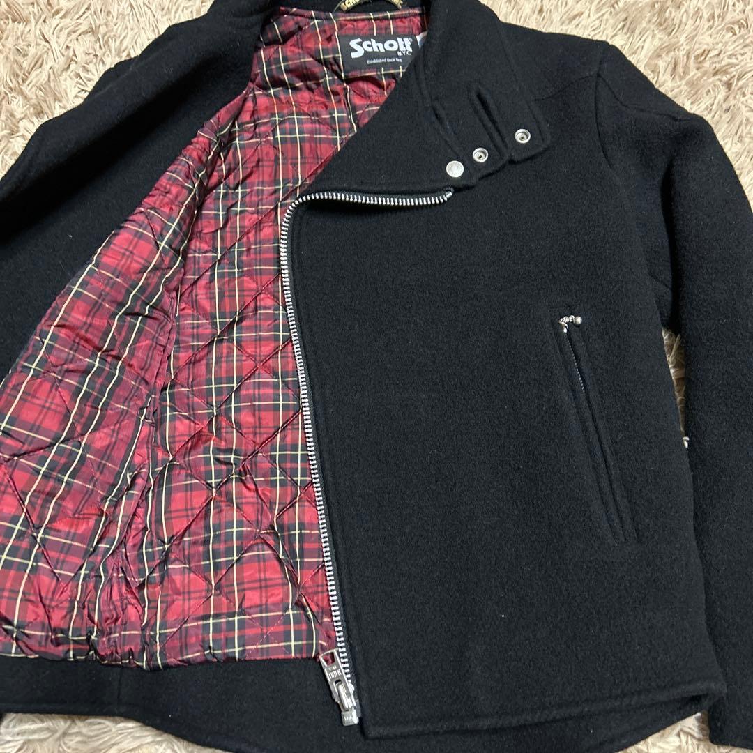 schottx flaphウールライダース38ショット666