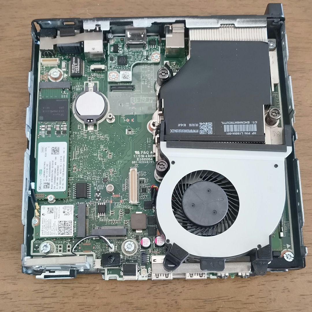 ミニPC HP EliteDesk800G4 i5 8500T 8GB Wifi