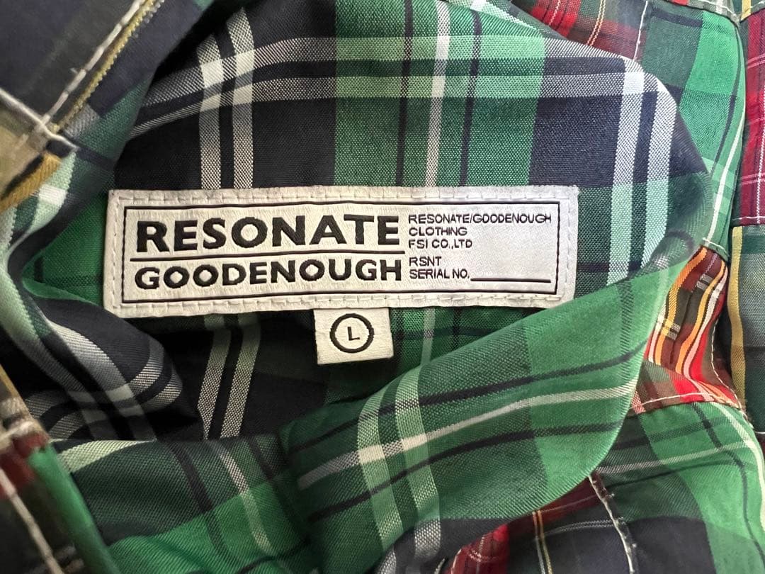 GOODENOUGH パッチワーク　リバーシブル　ジャケット　藤原ヒロシ