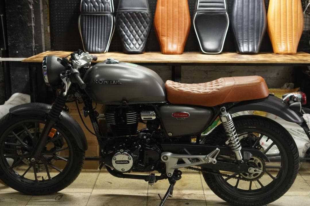 GB350　シート　Javimotor Brown TYPE 2