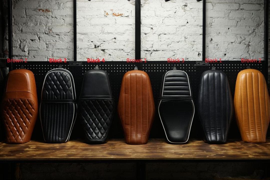 GB350　シート　Javimotor Brown TYPE 2