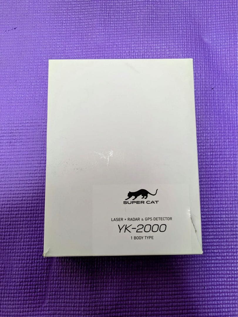 SUPER CAT YK-2000 レーダー探知機本体 (値下げ日曜日まで！』