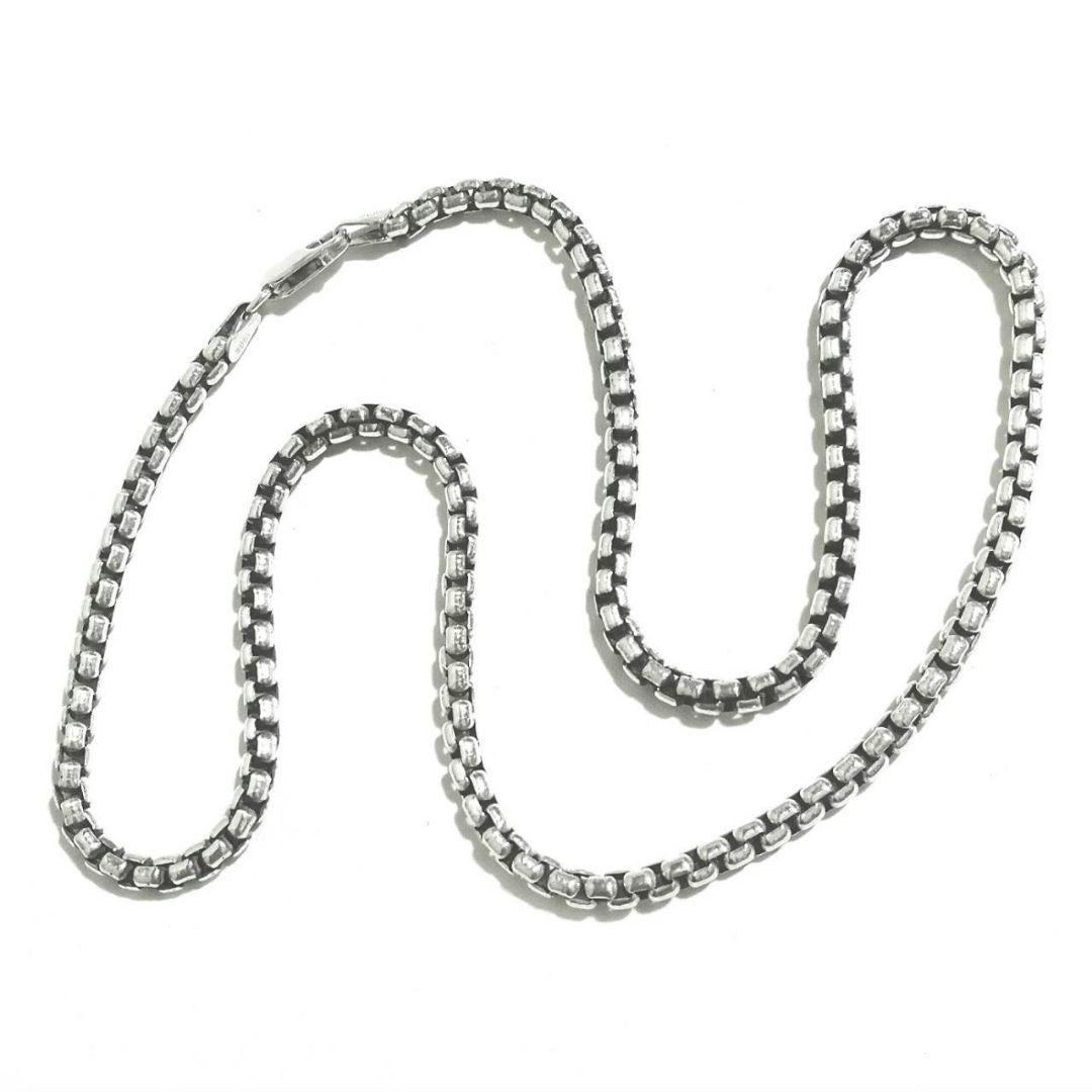 イタリア製　シルバー925　ベネチアン　チェーン　シルバーネックレス　アクセ