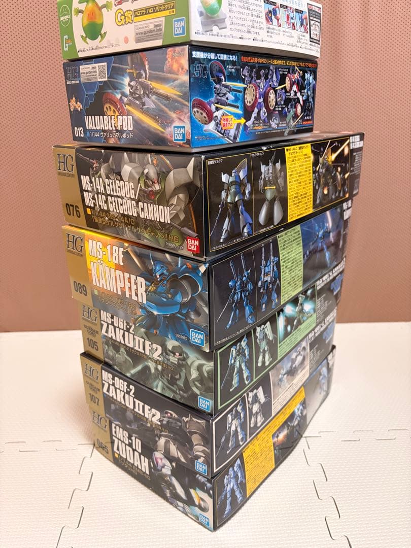 HG ガンプラ5点+おまけ まとめ売り