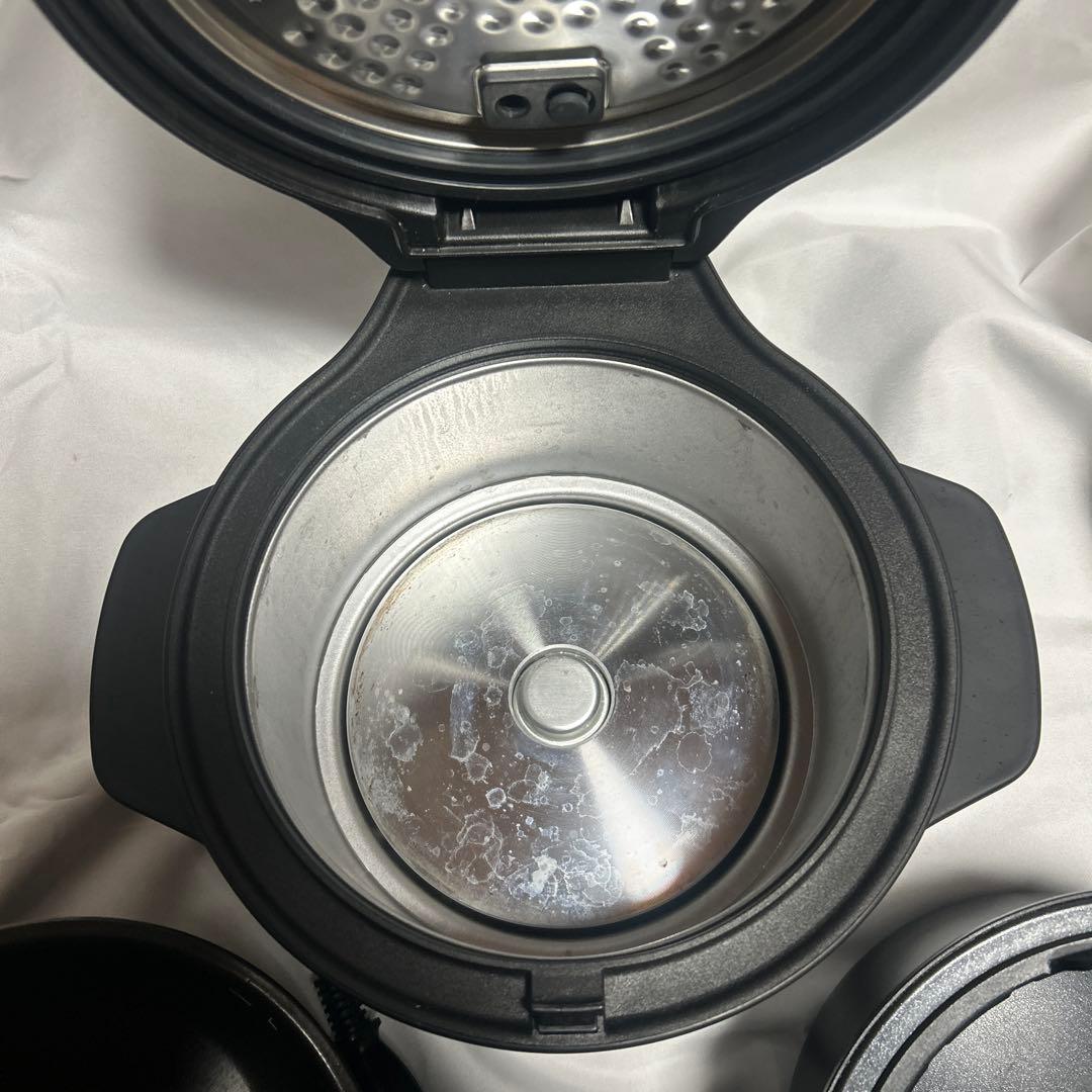 【美品】BALMUDA The Gohan 炊飯器　K03A-BK