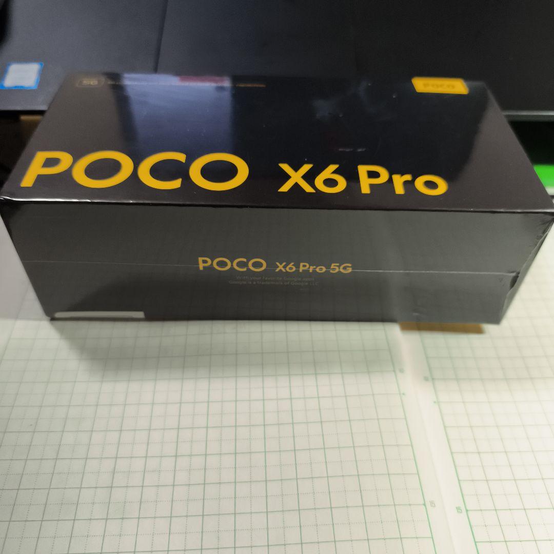 スマートフォン本体 Poco X6 Pro 5G Black