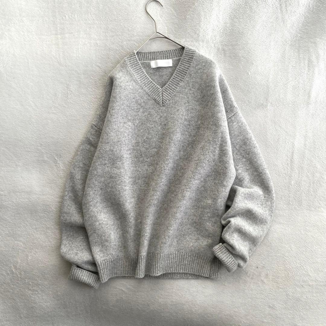 【ほぼ未使用✨】AP STUDIO ウール100% Vネックプルオーバー　近年
