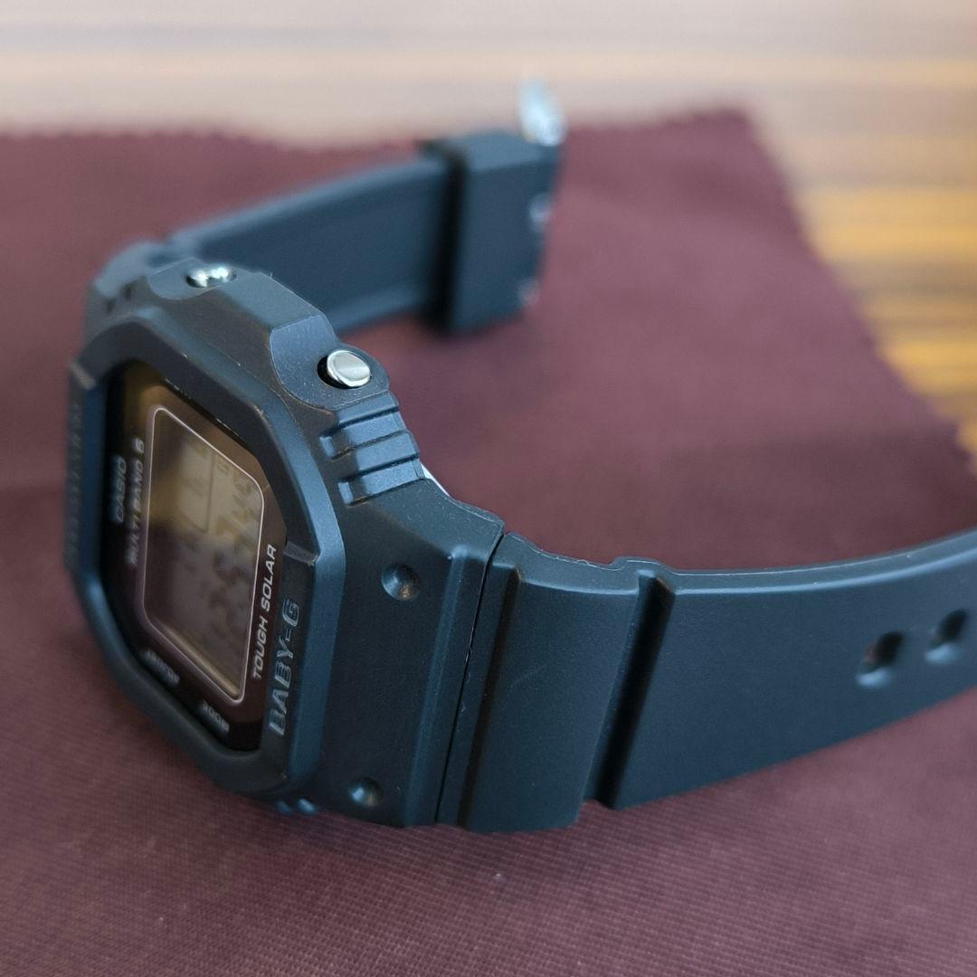 【美品】CASIO BABY-G BGD-5650 電波ソーラー 保証期間内