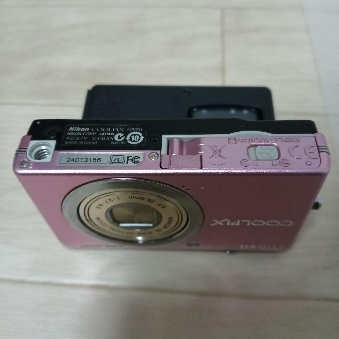 【可動品】Nikon COOLPIX S570 ピンク デジタルカメラ デジカメ