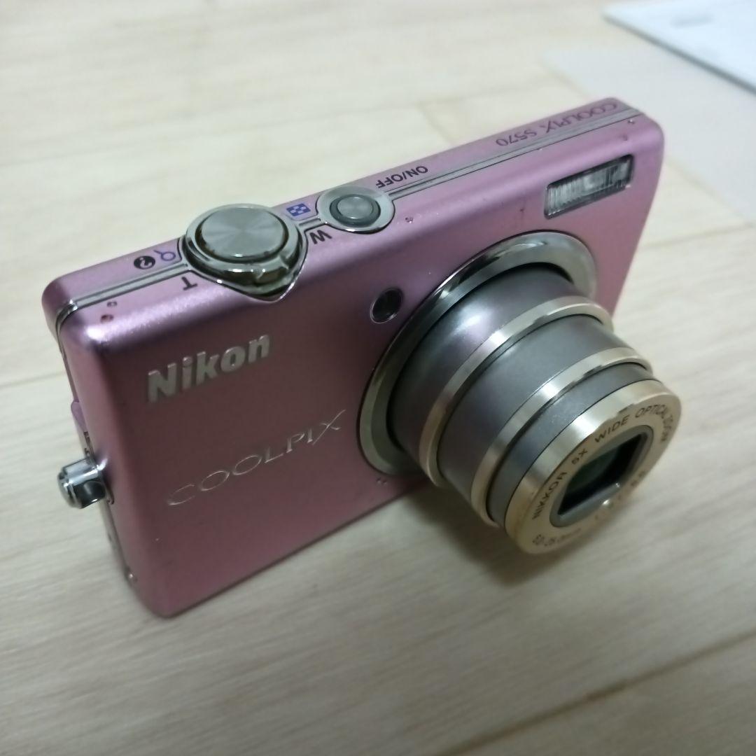 【可動品】Nikon COOLPIX S570 ピンク デジタルカメラ デジカメ