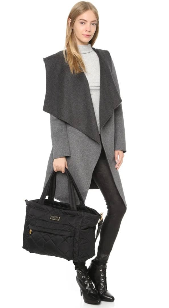 ★MARC JACOBS ブラック マザーズバッグ★