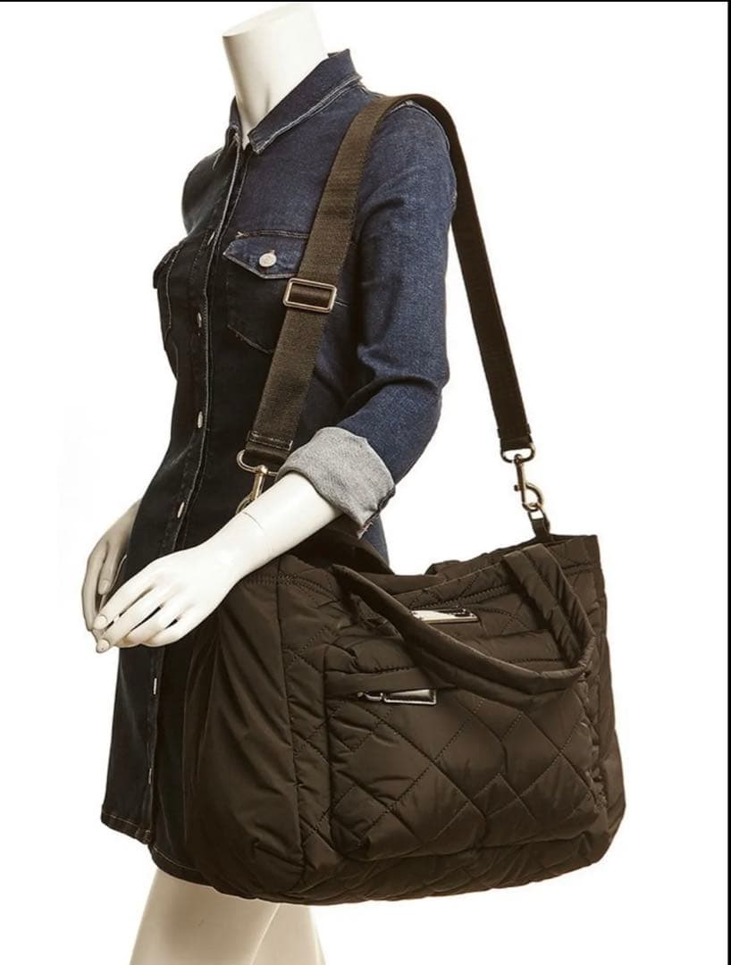 ★MARC JACOBS ブラック マザーズバッグ★