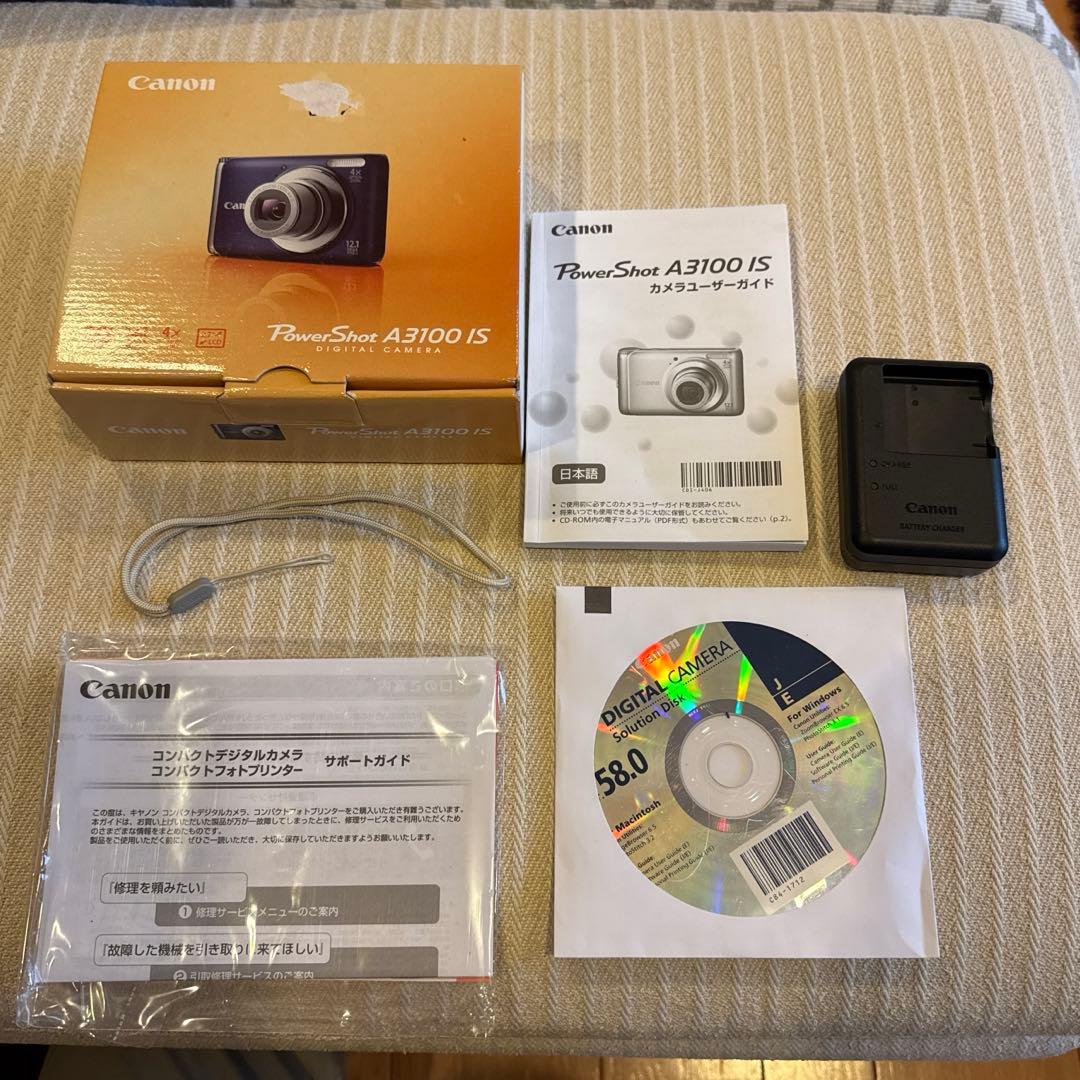 Canon PowerShot A3100 IS コンパクトデジタルカメラ