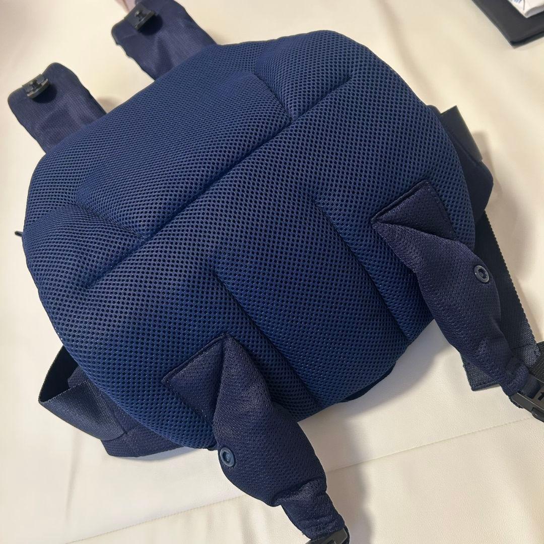 【モカパンダ】アンジェレッテ ベビーキャリアオン ネイビー 抱っこ紐