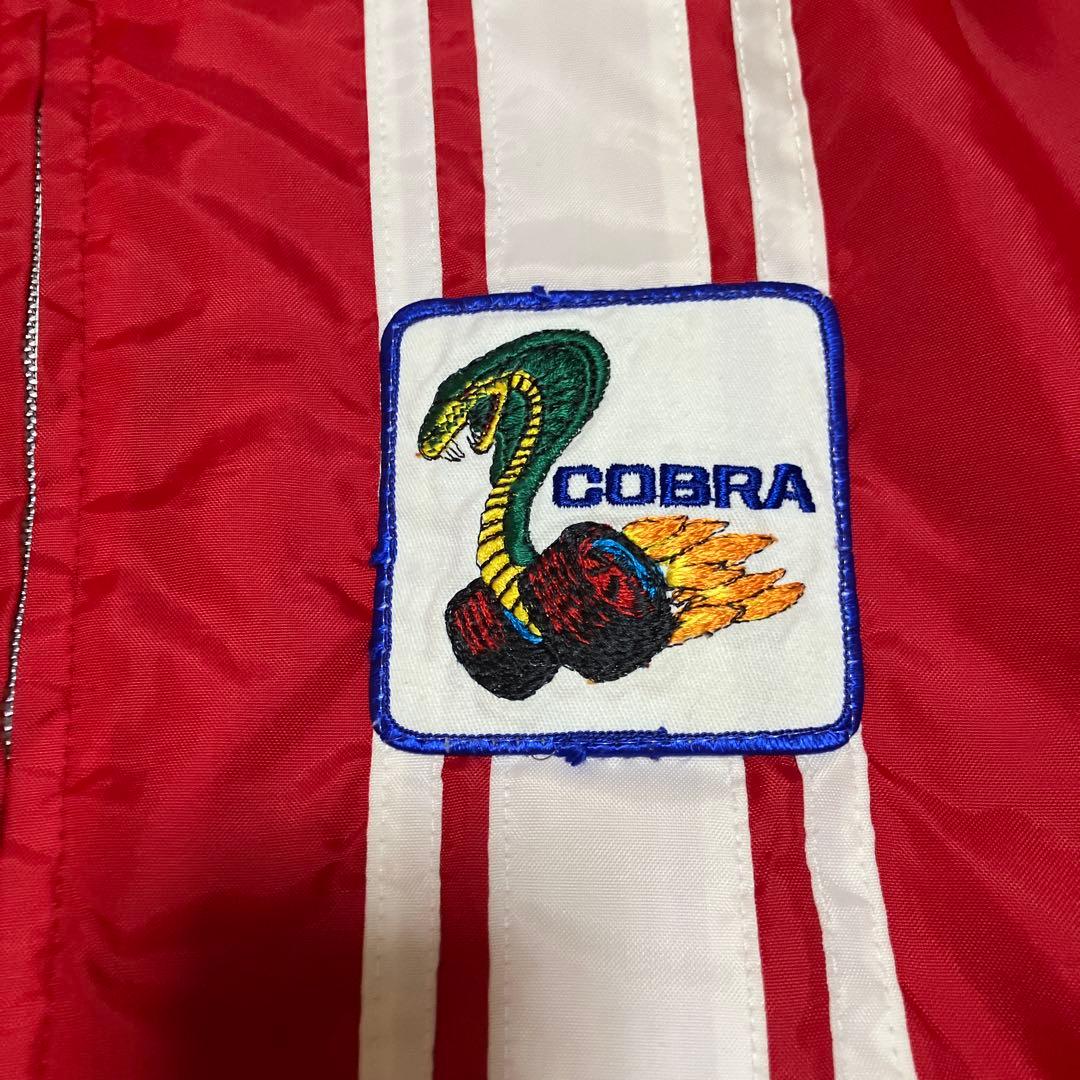 Cobra Ford レーシングジャケット USA製 L ナイロン 裏ボア
