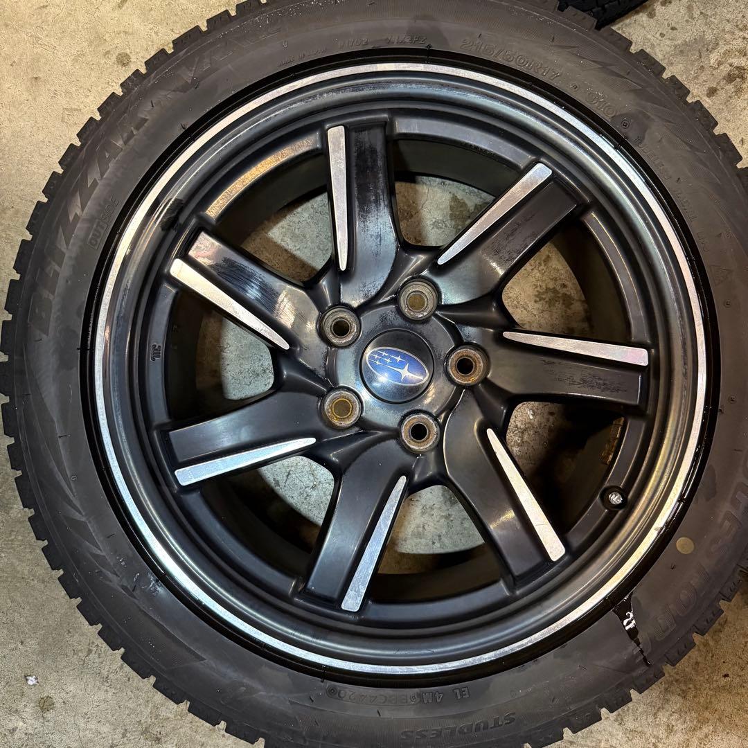 送料込み！ スバル レヴォーグ 215/50R17スタッドレス ブリヂストン