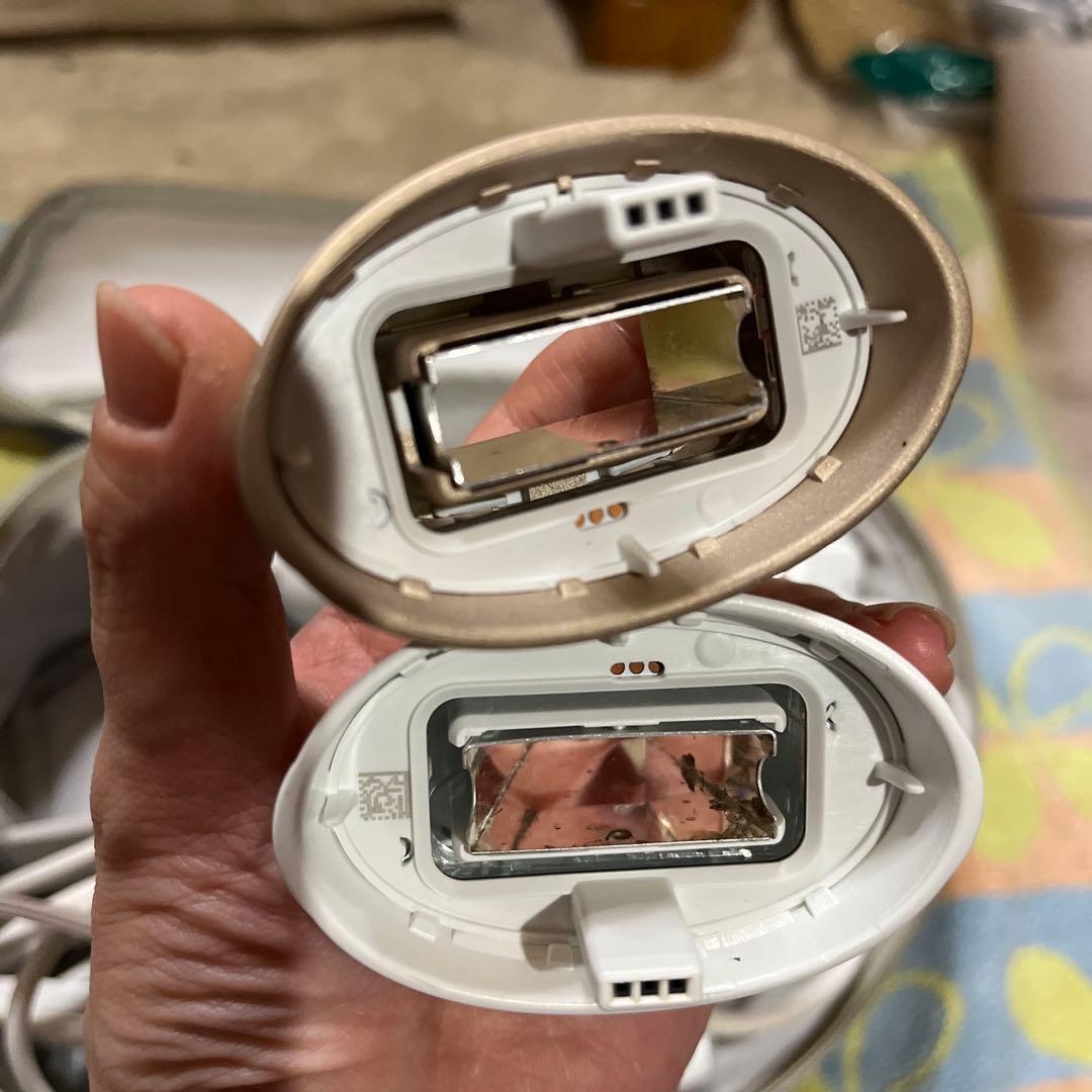 BRAUN 脱毛器 ホワイト ACアダプター付き