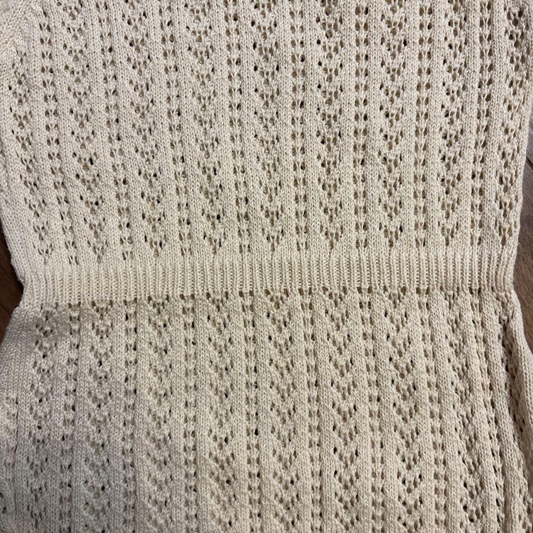 bebe oragnic ボンネット ロンパース