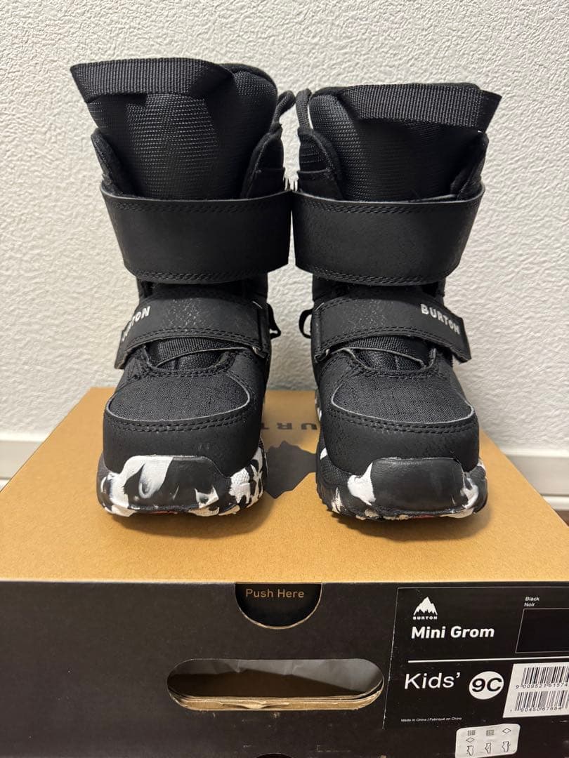 BURTON Mini Grom 子ども用スノーボードブーツ 9C