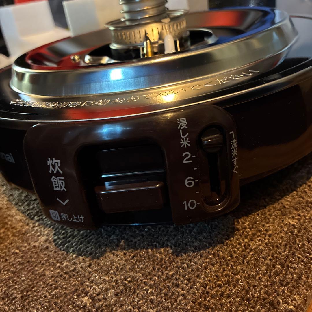 リンナイ炊飯器　RR 100FS 電気ジャーつきガス炊飯器　一升