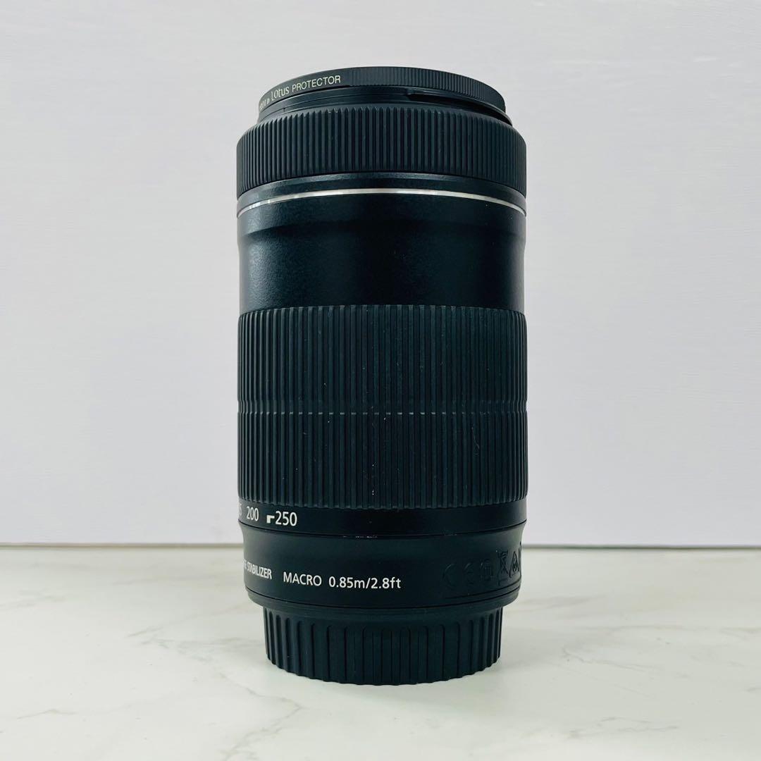 レンズ(ズーム) CANON ZOOM EFS 55-250mm F4-5.6 IS STM