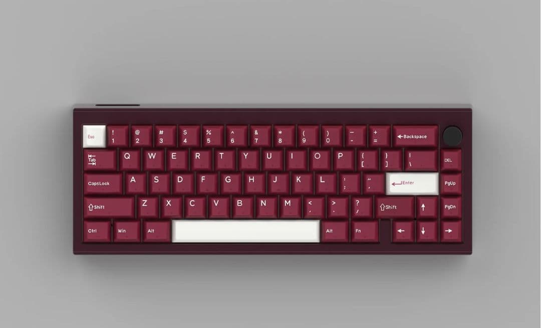 fInalkey cidoo V65 R2 アルミケースキーボード