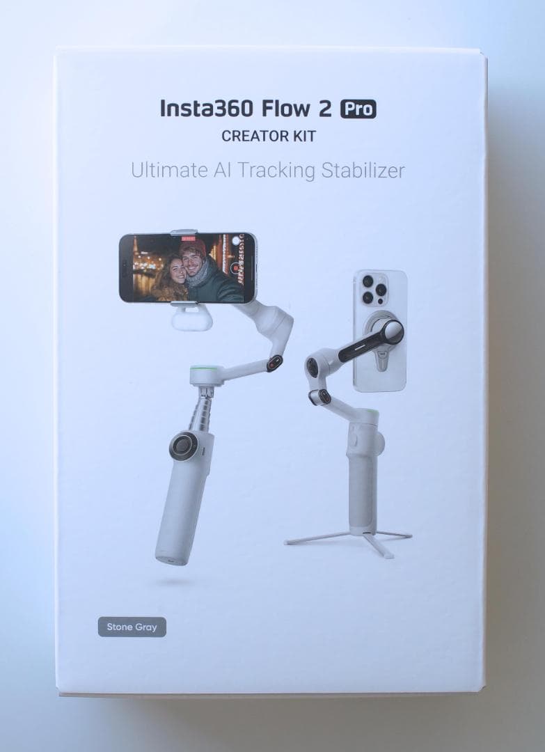 Insta360 Flow 2 Pro クリエイターキット（グレー）