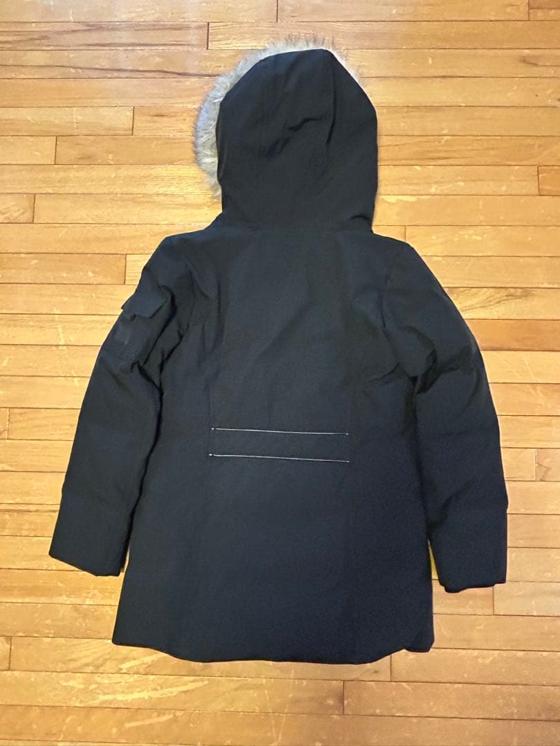 ラルフローレン　ブラックレーベル　ファー付き　ブラックダウン