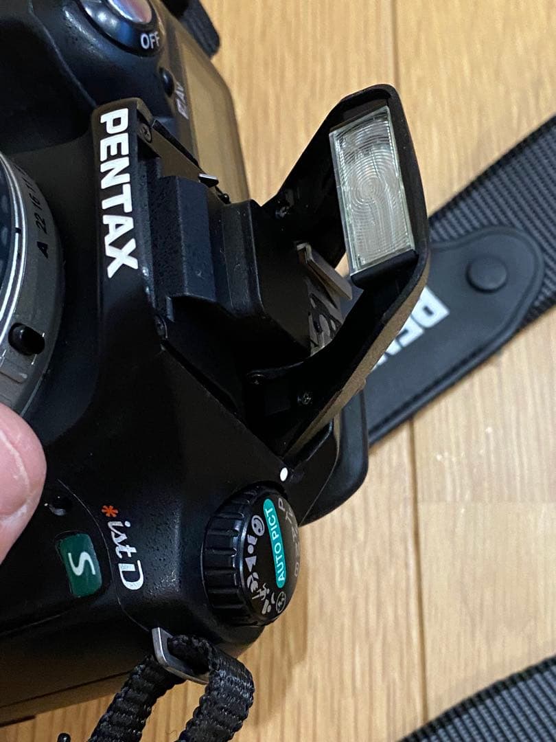 ペンタックス一眼レフist DS 35-80 100-300レンズ2本動作品