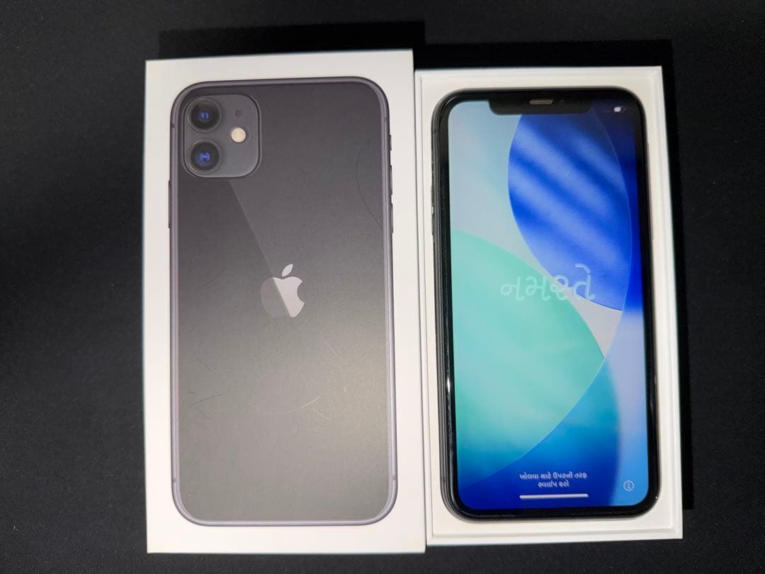 Apple iPhone11 ブラック256G SIMフリー 箱あり 付属品なし