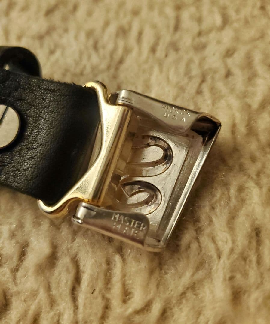 vintage HICKOK製 イニシャルバックルベルトヒコック G&F Co.