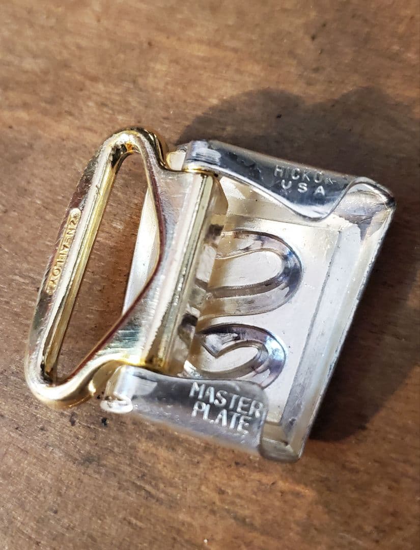 vintage HICKOK製 イニシャルバックルベルトヒコック G&F Co.