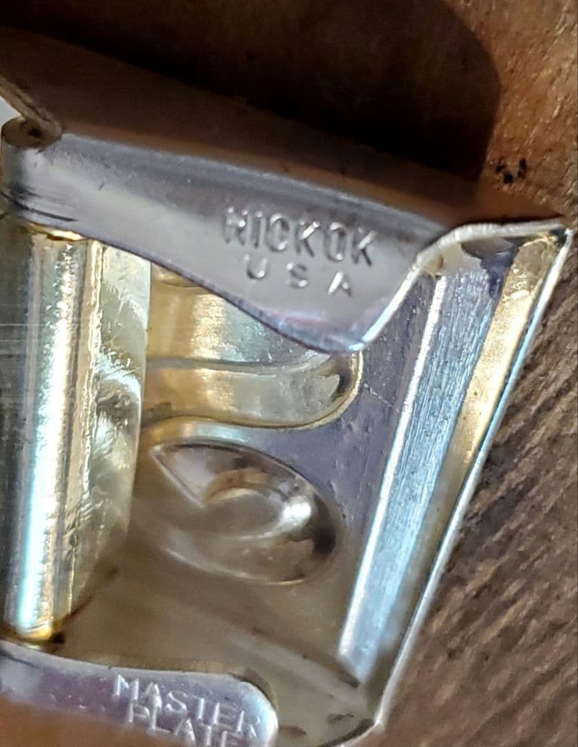 vintage HICKOK製 イニシャルバックルベルトヒコック G&F Co.