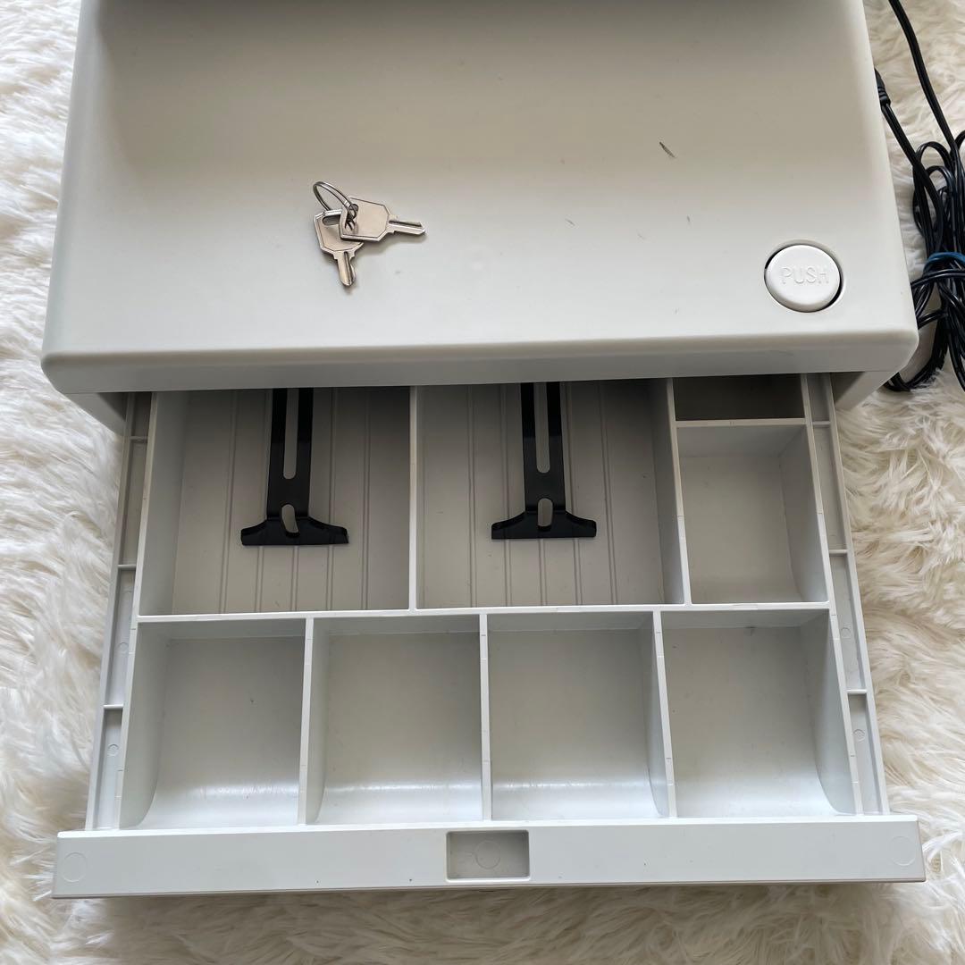 CLOVER 102LC レジスター 本体と新品ロール紙８本セット