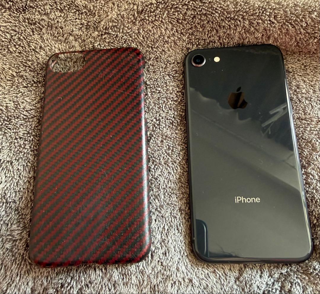 Apple iPhone 8 スペースグレー SIMフリー64GB