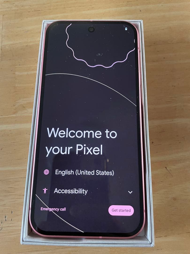 スマートフォン本体 Google pixel9 / 128GB / Peony