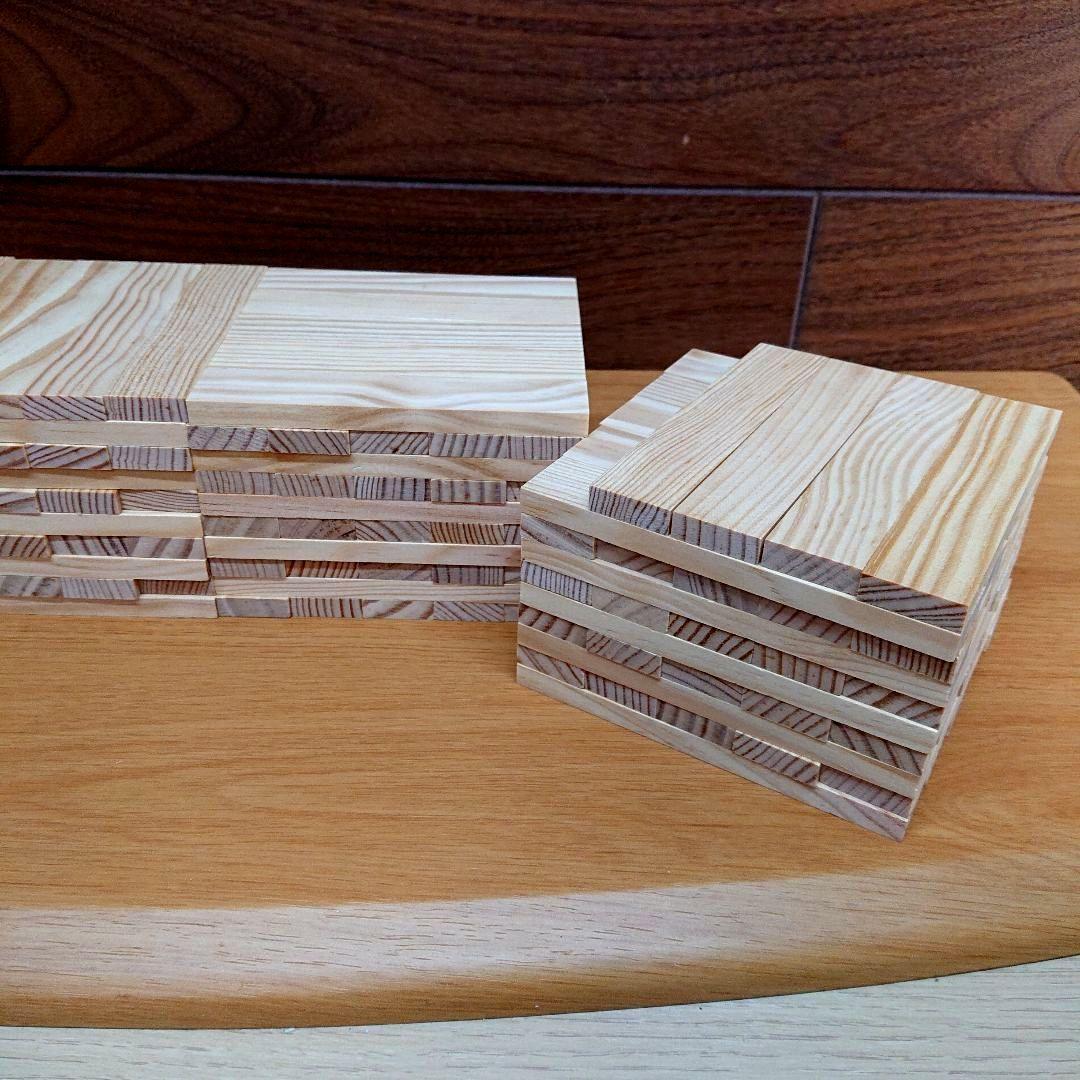 カプラ KAPLA 199ピース 木製ブロック 板 知育玩具