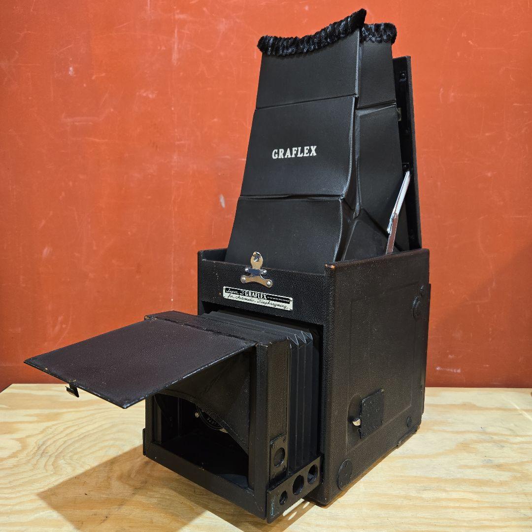 希少・動作未確認 GRAFLEX R.B. Super D 4×5 大判カメラ