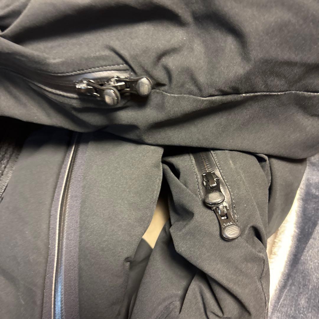 デサント オルテライン 水沢ダウン マウンテニア DALT3371 ブラック L