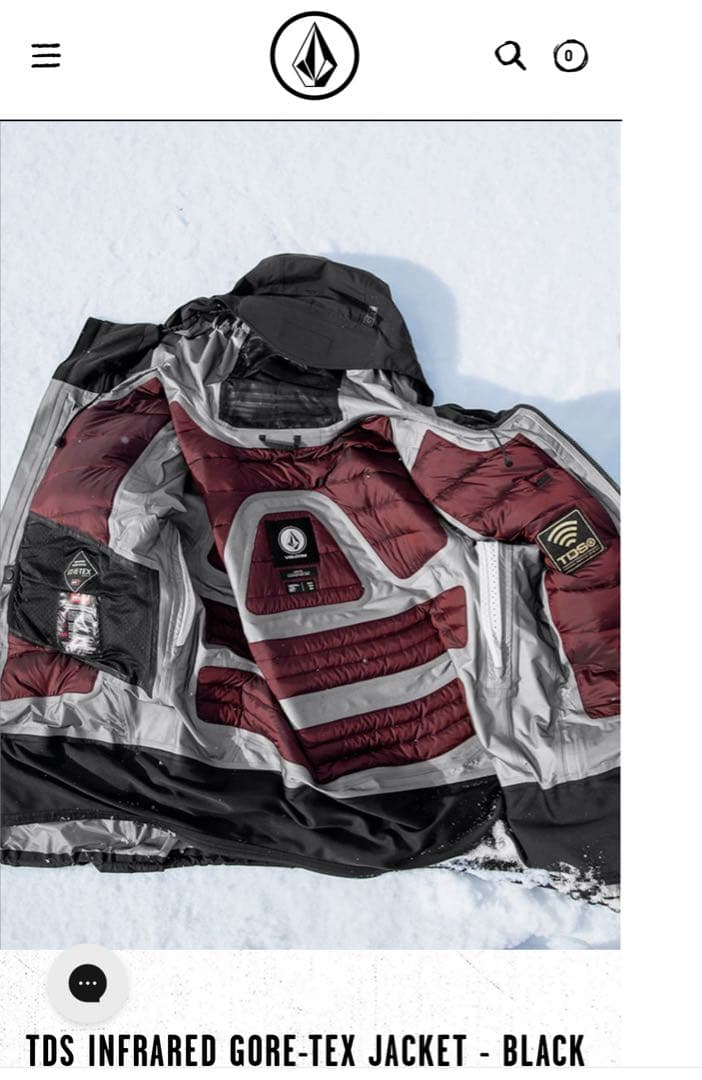 スノーボード TDS INFRARED GORE-TEX JACKET