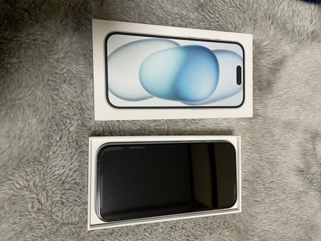 iPhone 15ブルーCIMフリー128g