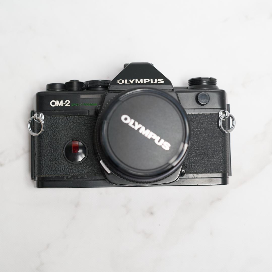 【液晶難あり】オリンパス　OM-2 Spot Program　50mm1.4